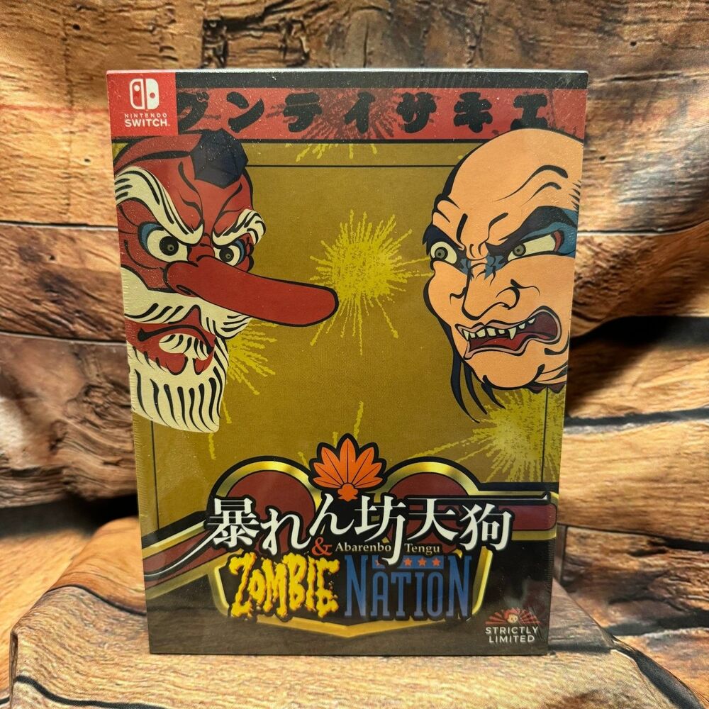 Abarenbo Tengu & Zombie Nation Collectors Edition Nintendo Switch Sealed SLG